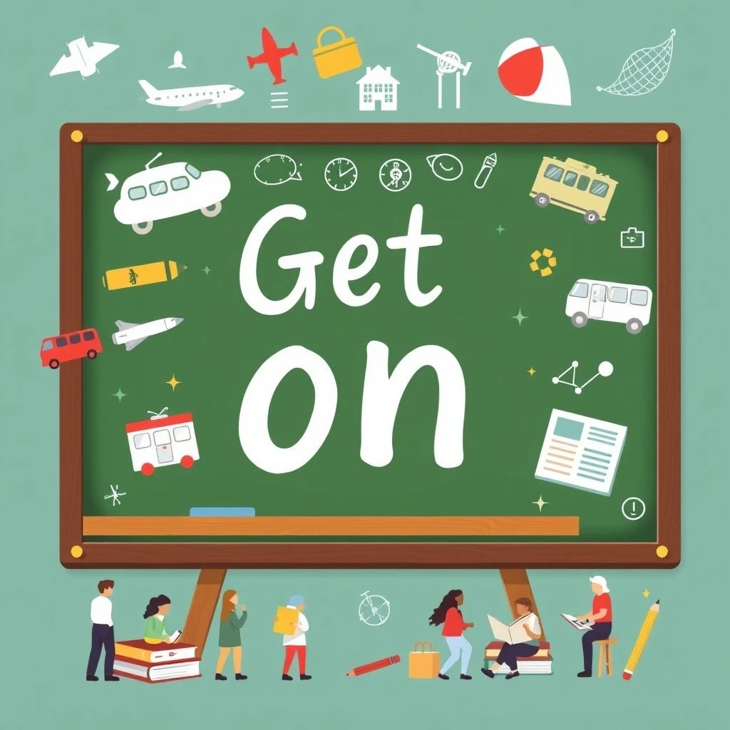 Get on: Verständnis des Phrasal Verbs und wie man es anwendet