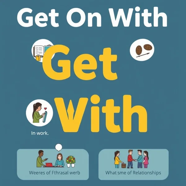 Understanding the English phrasal verb Get On With