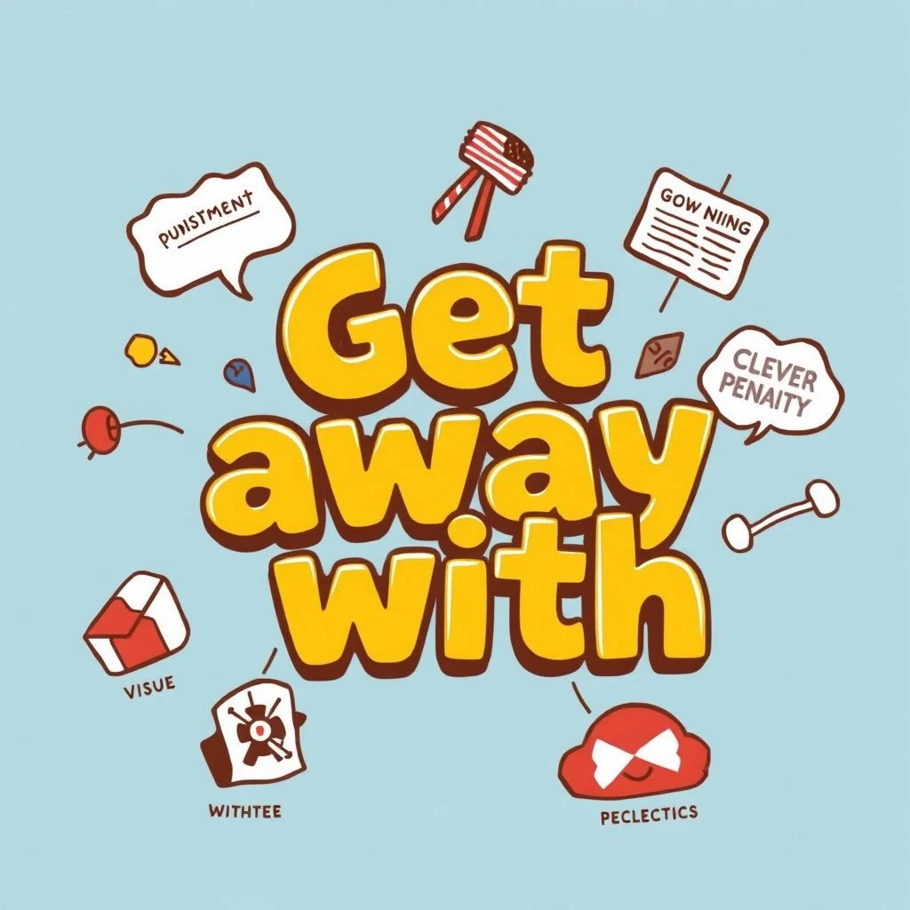 Get away with: 구동사 올바르게 사용하기