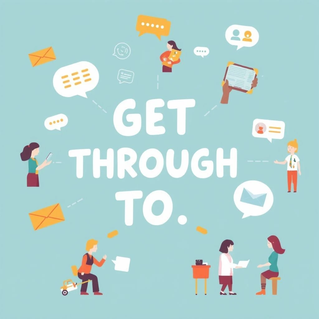 Get Through To: Memahami Kata Kerja Frasa dalam Bahasa Inggris