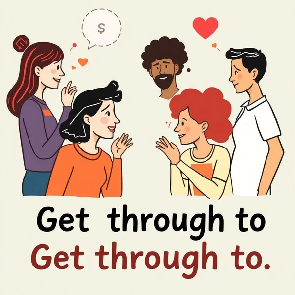 理解短语动词Get Through To